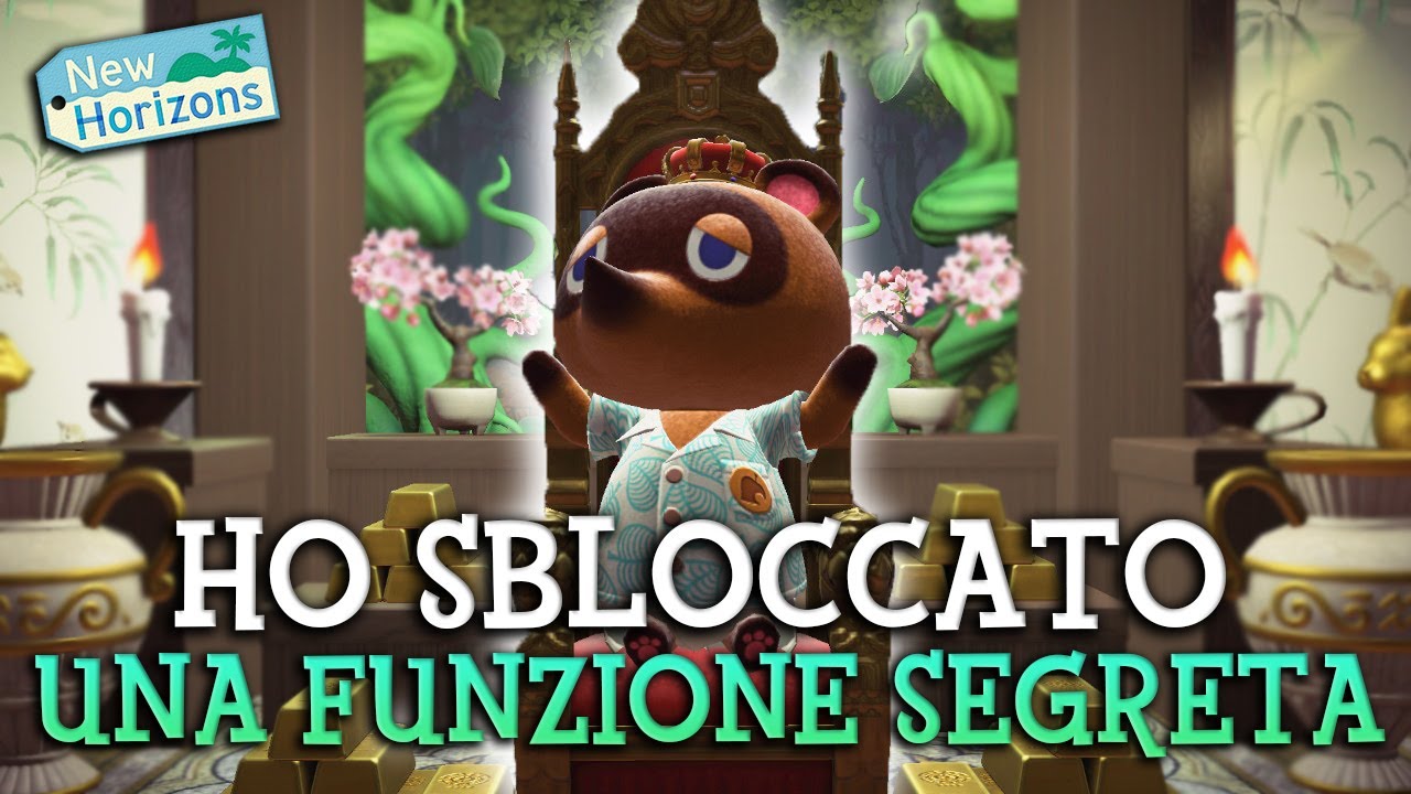 HO SBLOCCATO UNA FUNZIONE SEGRETA...la solita TRUFFA DI TOM NOOK😱Animal Crossing New Horizons