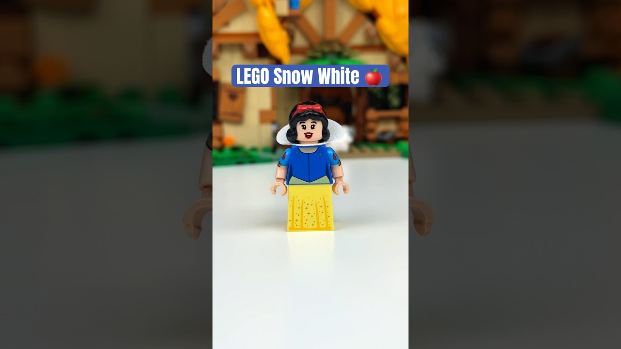LEGO Snow White & The Seven Dwarfs&rsquo; Cottage 👸🏻🍎😴
