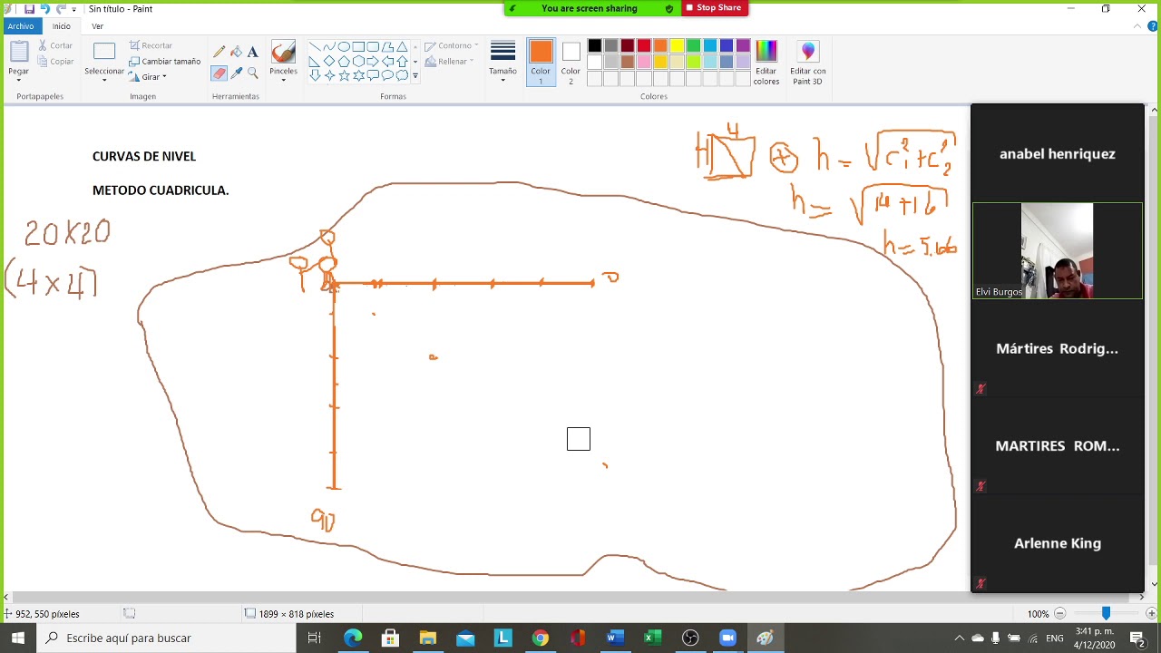 Curvas de nivel 1 2020.2