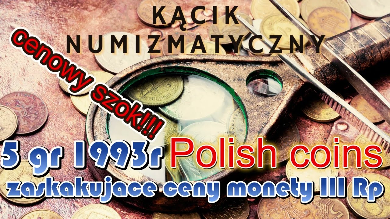 December 5, 1993 price shock!!! The value of a 5 grosz coin of the III Republic of Poland.