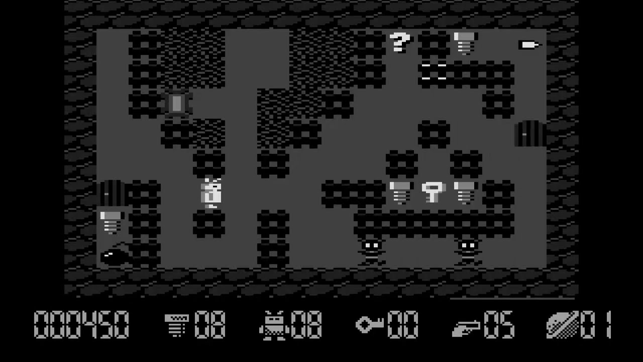 ATARI 8BIT XL XE ROBBO X Woljciech Zukowski Szymon Sukowski Darek Wasilewski 400 800 600 1200 1400 1