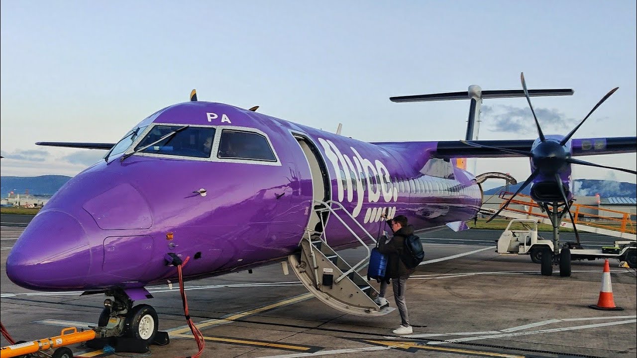 TRIP REPORT | Flybe Bombardier Q400 | Belfast City(BHD) - Leeds Bradford (LBA) BE729