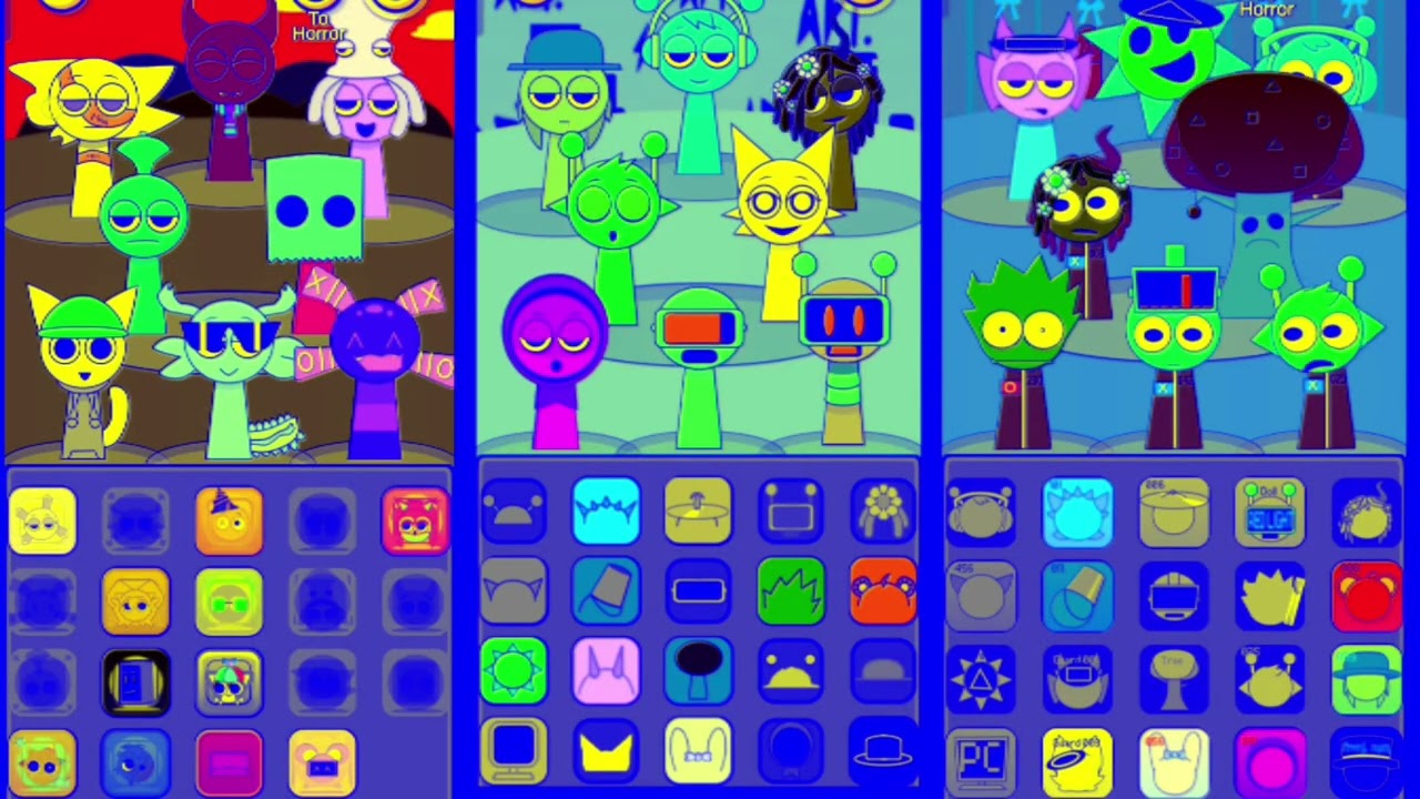Sprunki Incredibox All Phase Mix Coloring Amazing Effects | Sponsored by: Preview 2 Effects