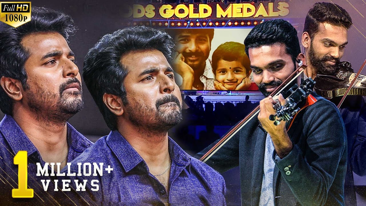 Sivakarthikeyan's All-time BEST Live Tribute! You will Watch in Repeat Mode! Violinist Manoj!