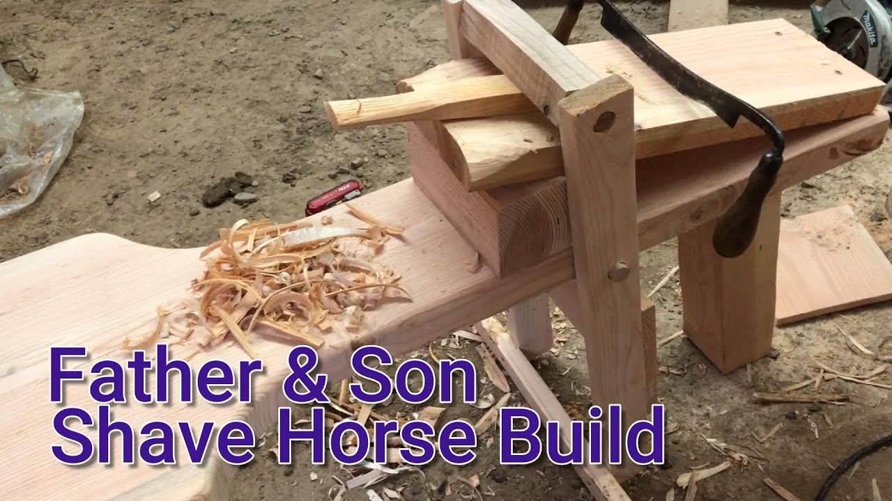 Building Our First Shave Horse (What's a Shave Horse?)