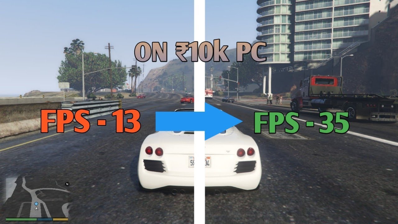 GTA V on ₹10,000 Low-End PC 😱 | Best Settings + Smooth Gameplay | GT 740 + i7 3770