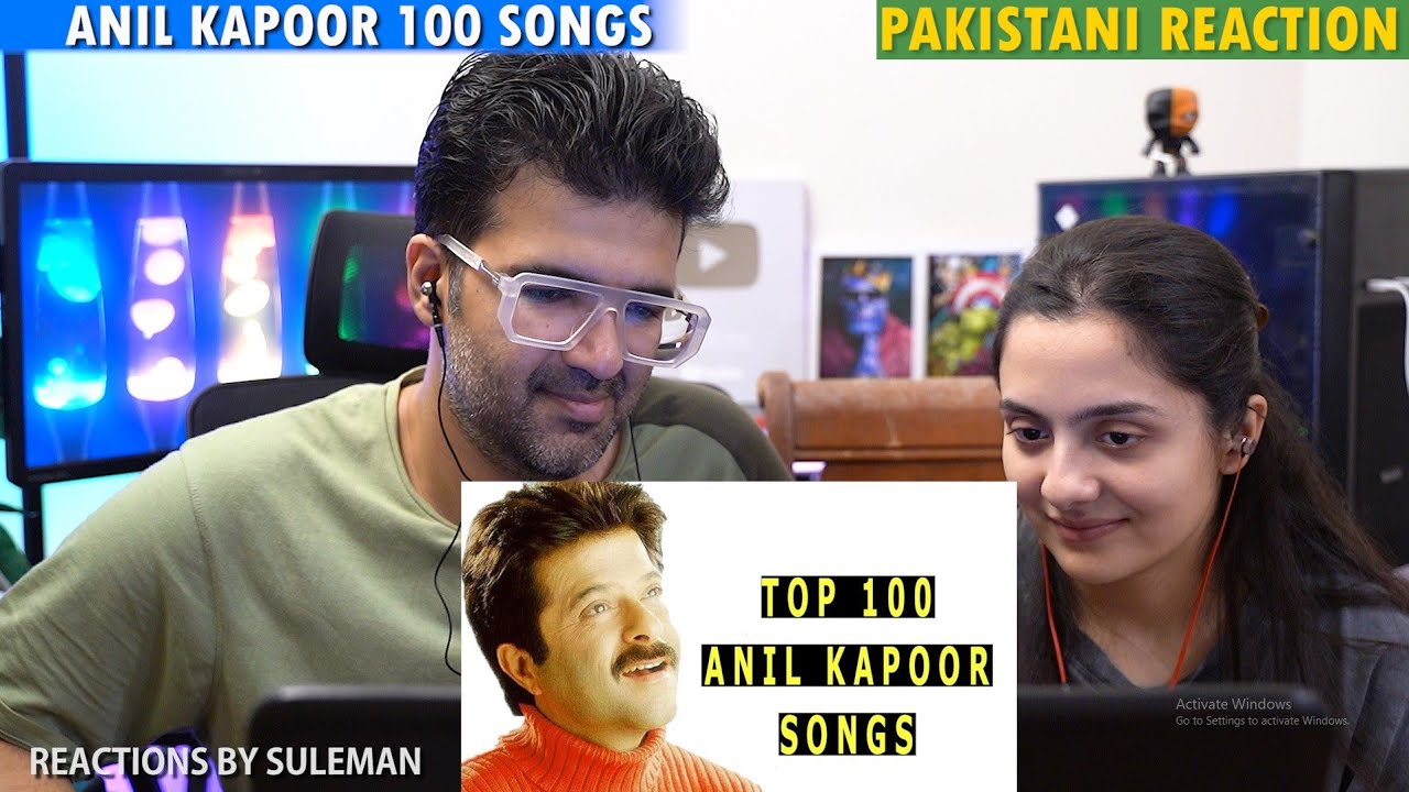 Pakistani Couplr Reacts To Anil Kapoor Top 100 Songs