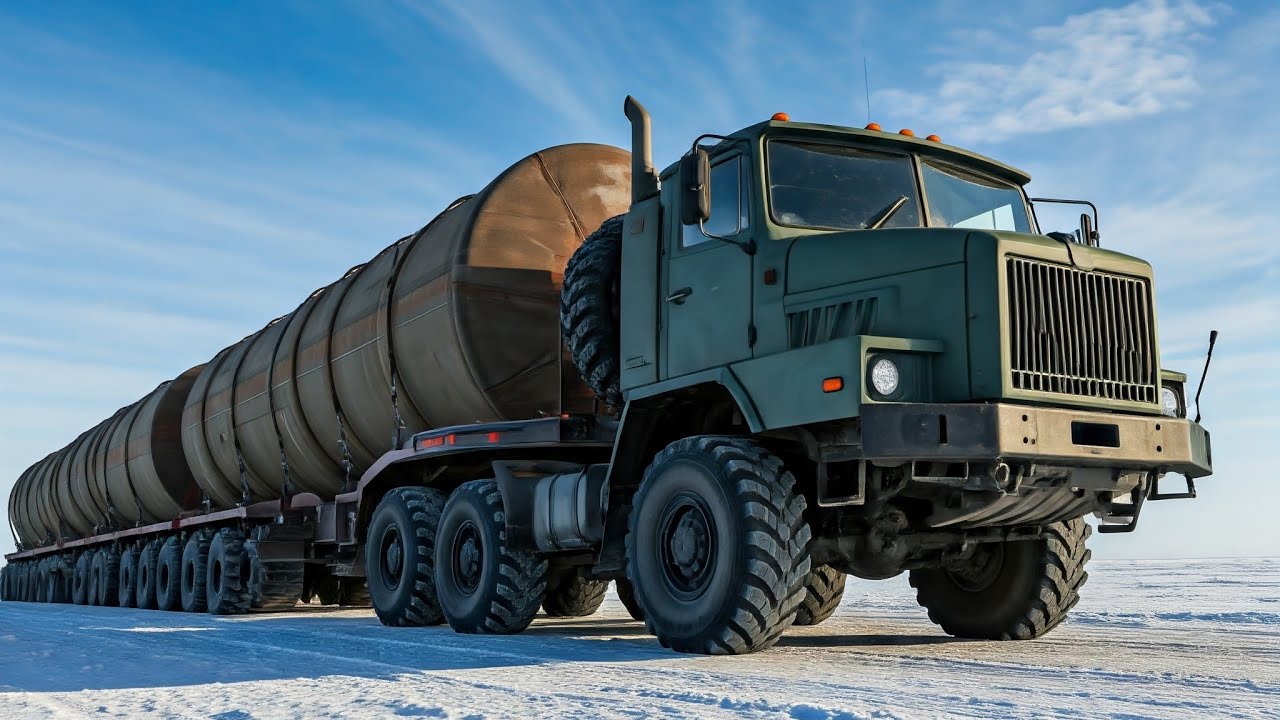 Meet the Russian Trucks BUILT for WAR Roads