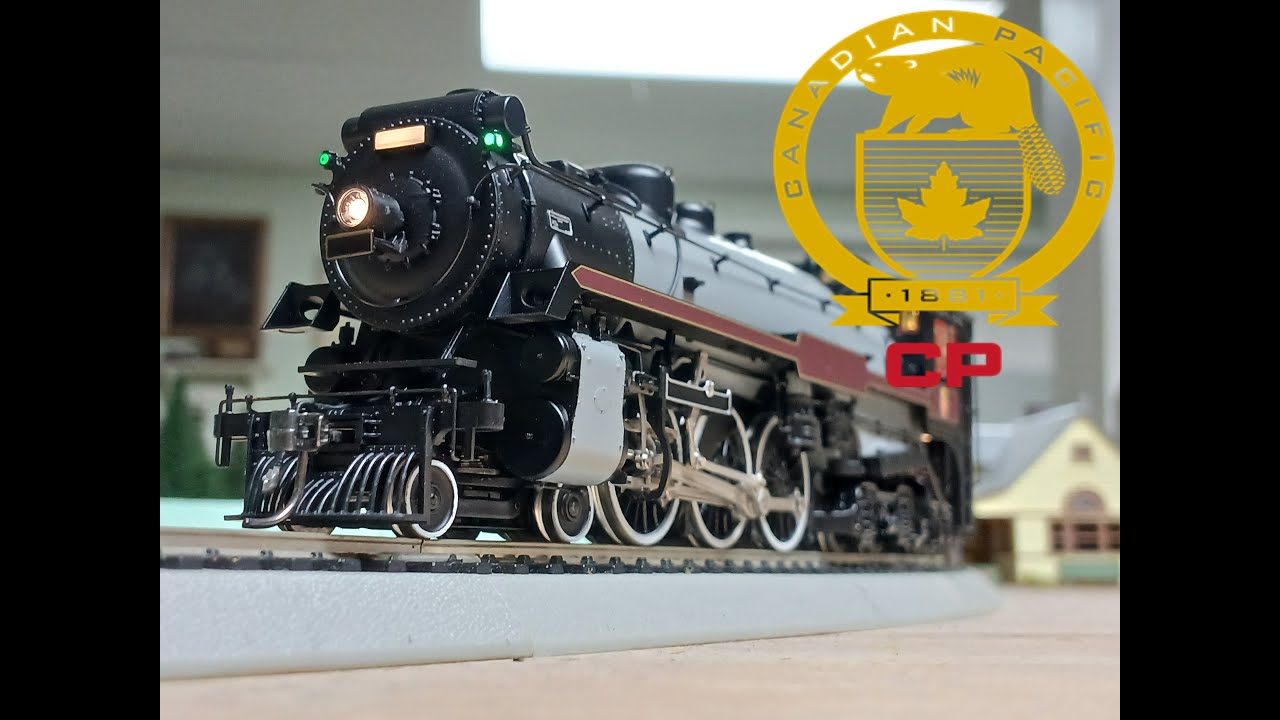Rapido Trains Inc. HO-scale Canadian Pacific Painted Unnumbered H1a/b Hudson Unboxing