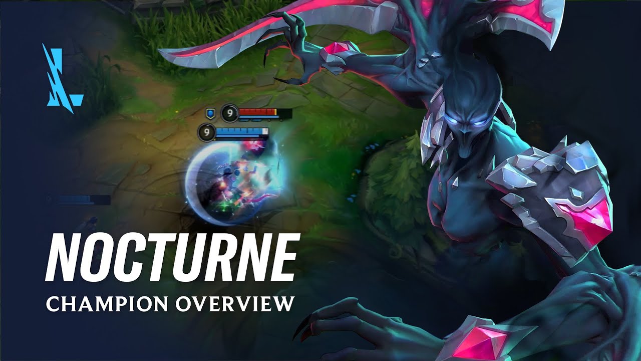 Nocturne Champion Overview | Gameplay - League of Legends: Wild Rift