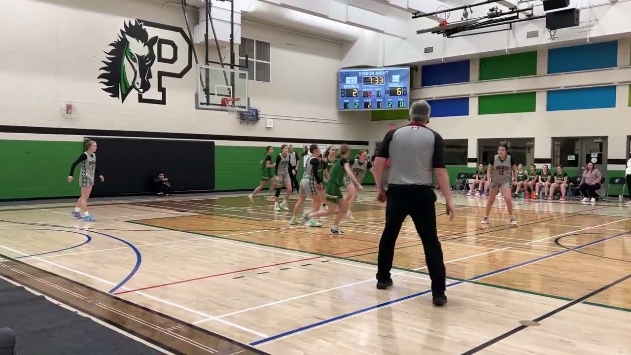 Sr. Night - PSC Broncs Sr. Girls 🏀 vs. West Central Rebels