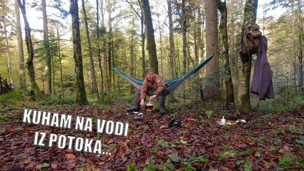 Rižoto na vodi iz potoka...
