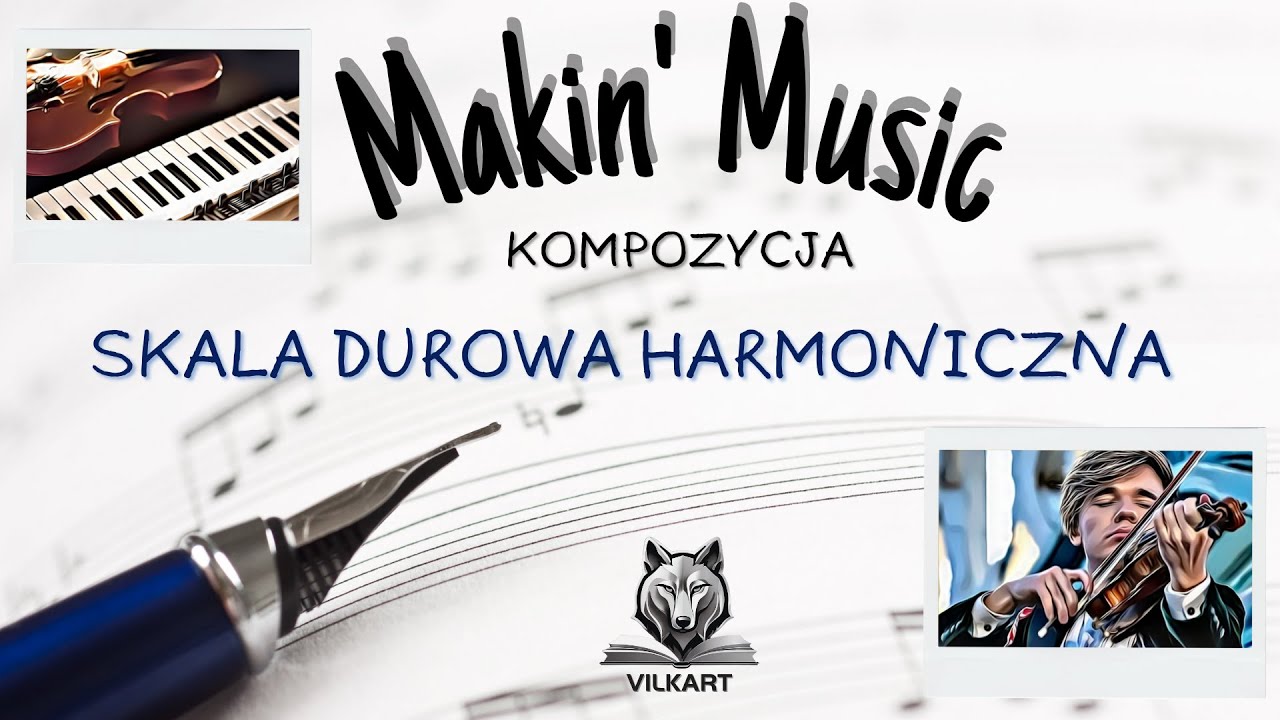 Skala durowa harmoniczna (prezentacja) SKALE MUZYCZNE