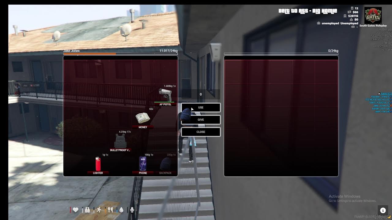 day in a life of jake jones  {fiveM}