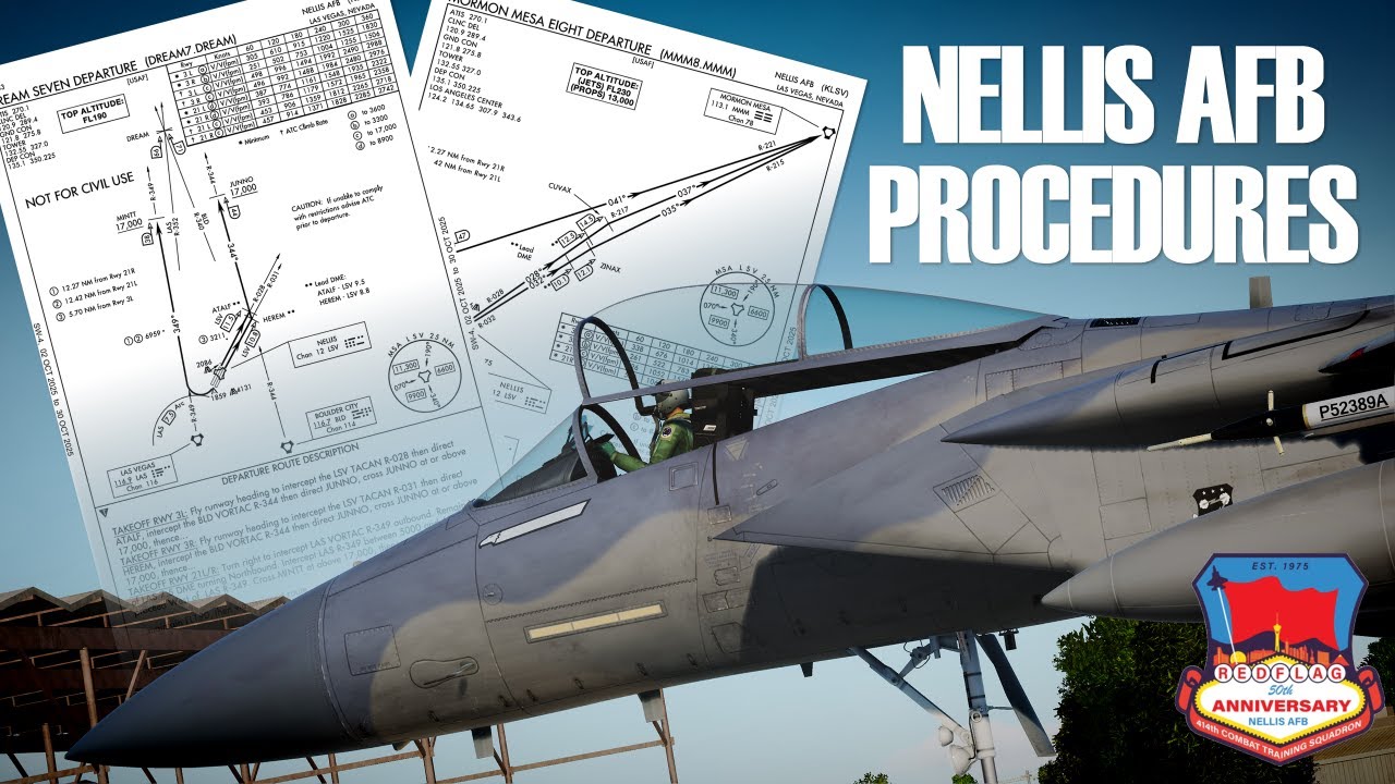 Nellis AFB Terminal Procedures | DCS Red Flag EU