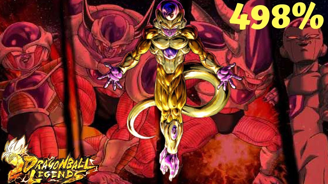 Golden Frieza 498% Showcase | Dragon Ball Legends PVP