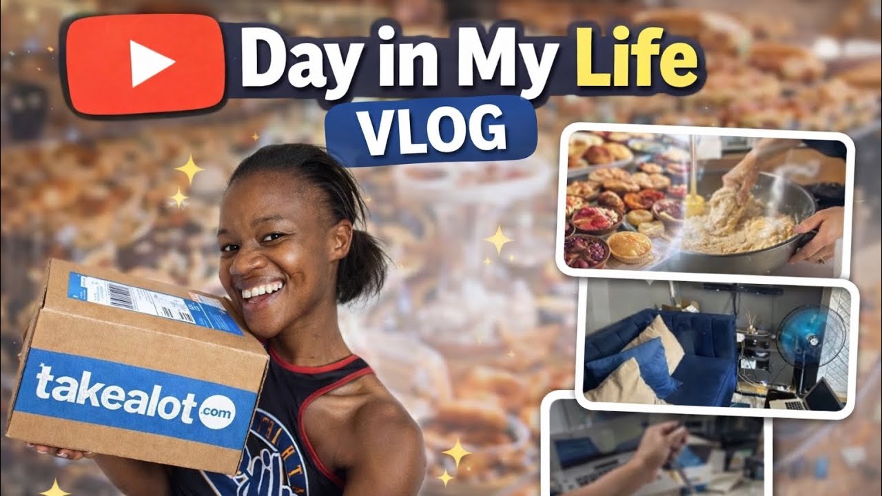  Bakery Life, Takealot Order & Home Routine ” #cakedecorating youtubevlog #vlog #youngyoutuber