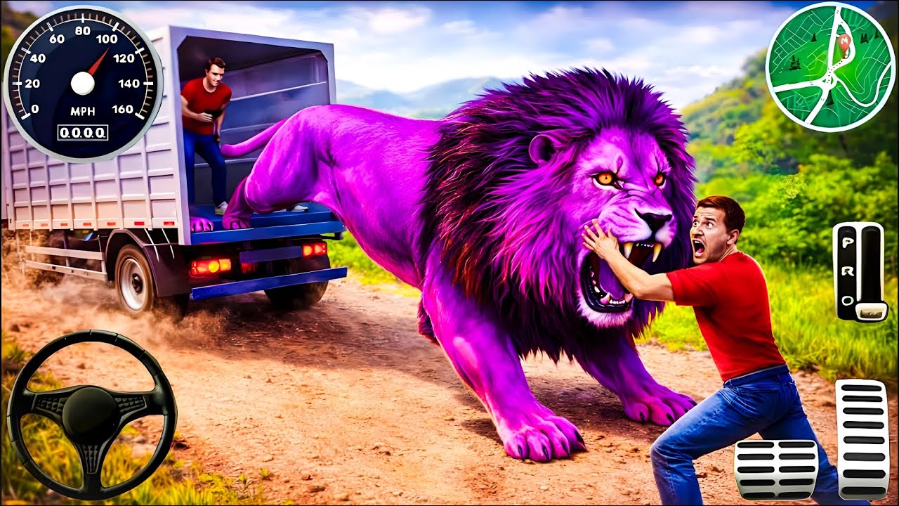 Animal Cargo Truck Driving Game 3D - Animal Transport Cargo Truck 2024 - Android Gameplay #8