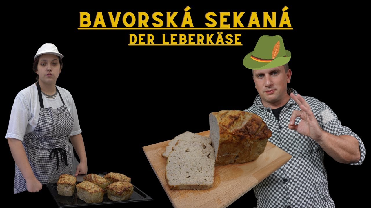 Bavorská sekaná | Sekaná v housce z Globusu? | Bayerische Leberkäse | Německý recept | Mistr Málek