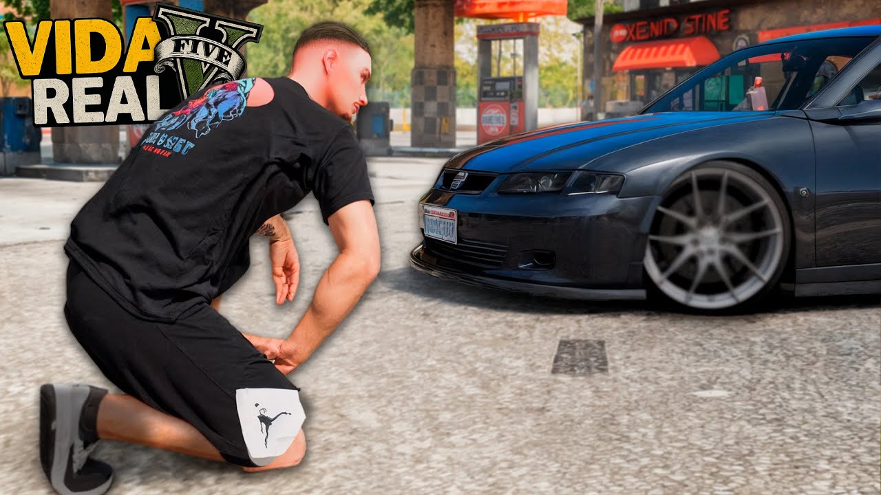 GTA V - VIDA REAL | MEU CARRO ESTA PRONTO PRA CORRIDA DE RUA! #61