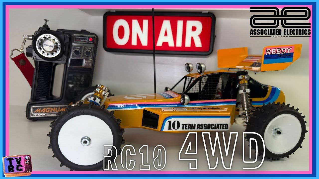 Винтажный полноприводный багги Team Associated RC10 @ TVRC