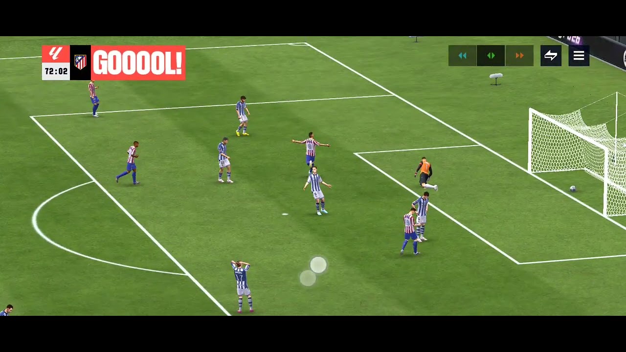Atl Madrid vs Real sociedad 🇪🇦 5-0 FC mobile 