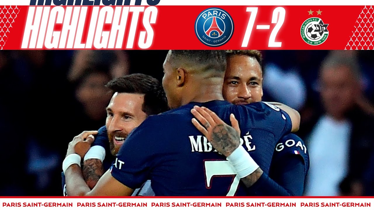 HIGHLIGHTS | PSG 7-2 MACCABI HAIFA I LEO MESSI - KYLIAN MBAPP&Eacute; - NEYMAR JR - CARLOS SOLER ⚽️
