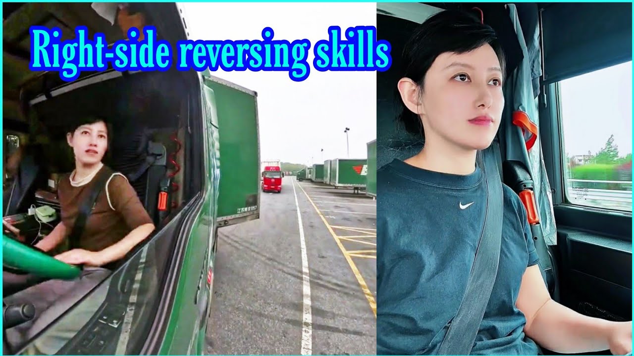 Автоматическое движение задним ходом вслепую с тягачом | Безупречное управление