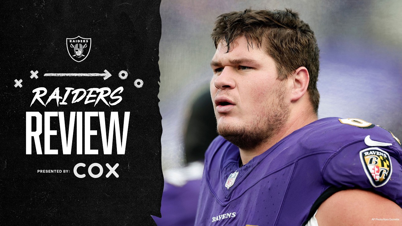 Tyler Linderbaum and Unlocking the Raiders&rsquo; Run Game | Film Breakdown