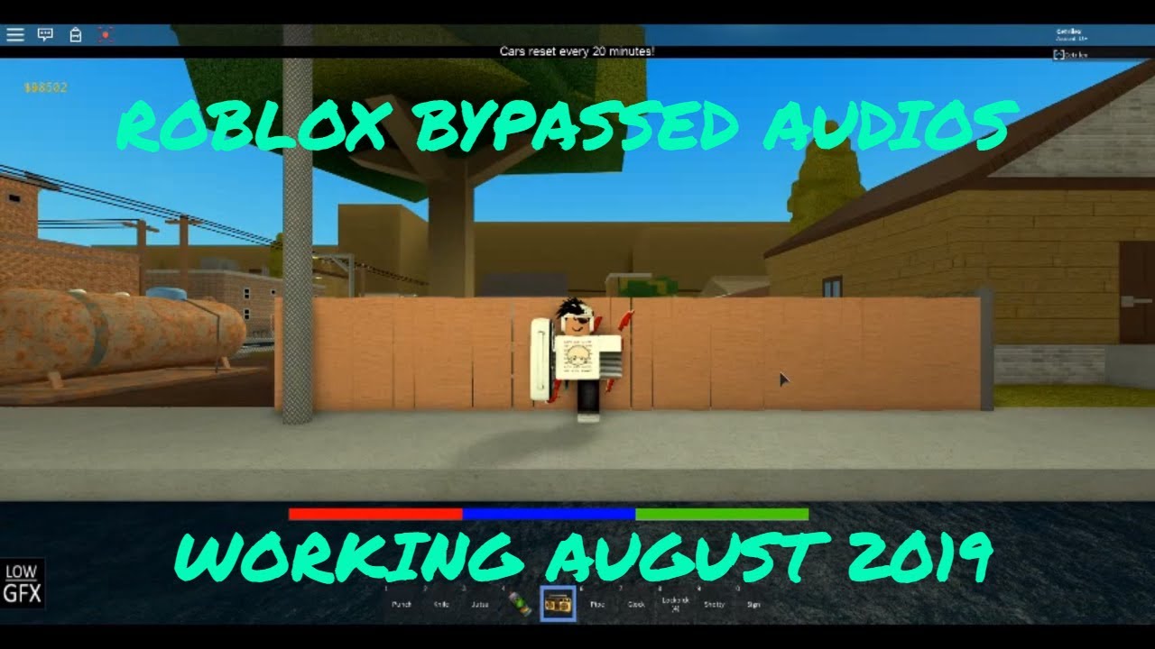 WORKING AUGUST 2019!! ROBLOX BYPASSED AUDIOS!!!