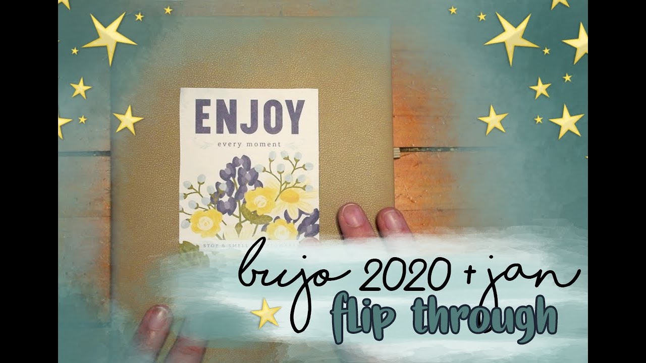 BUJO 2020 + January FLIP THROUGH! // Starting a new bullet journal
