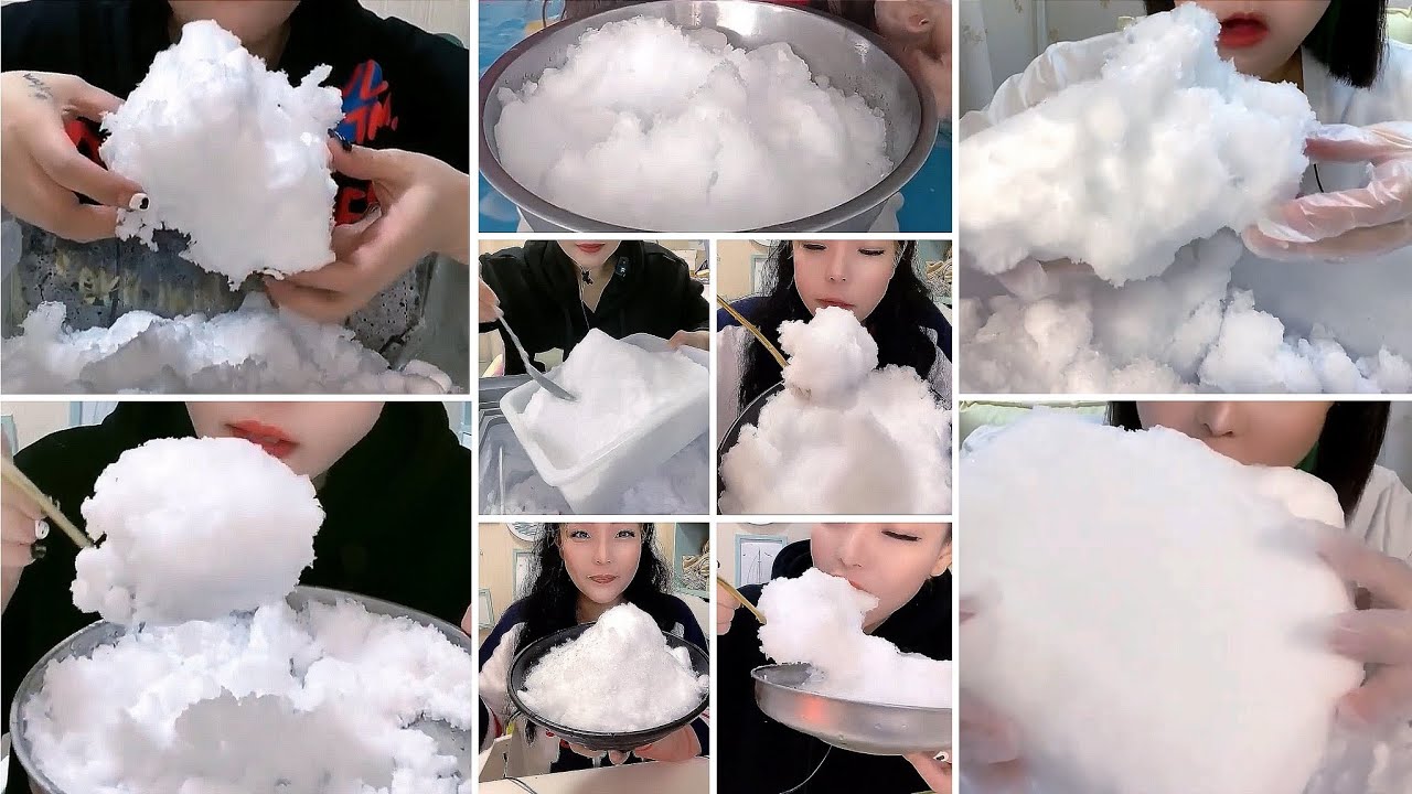 ♦️ICE QUEEN'S 🎊 2K22 GIGANTIC 🍚 DRY & S0ft WHITE 😋 !CE EATING 🧊 COLLECTION♦️
