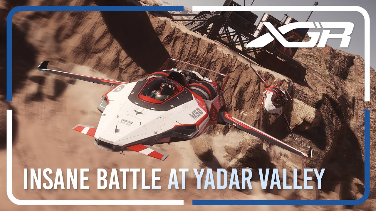 Epic Close Racing At Yadar Valley | XGR Divisions | Star Citizen Racing