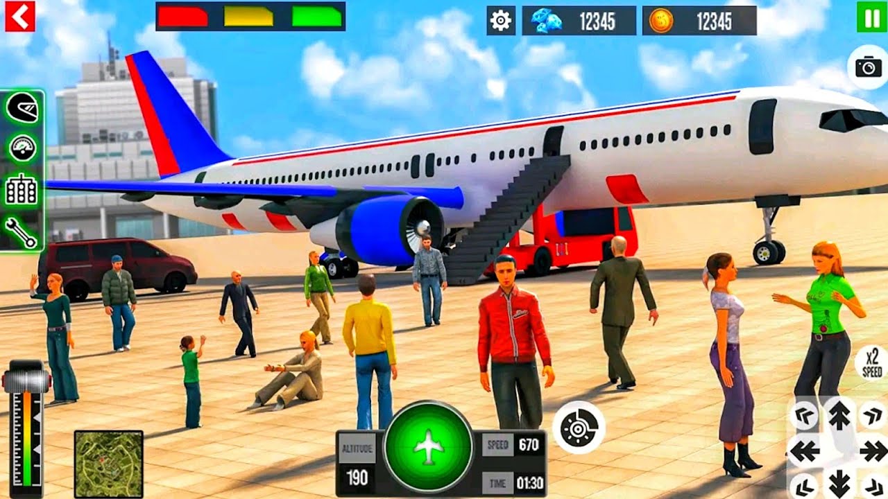 Airplane Flight Simulator: Air Planes Pilot Flying Simulator 2026 - Game Part #2 Simulator Gameplay