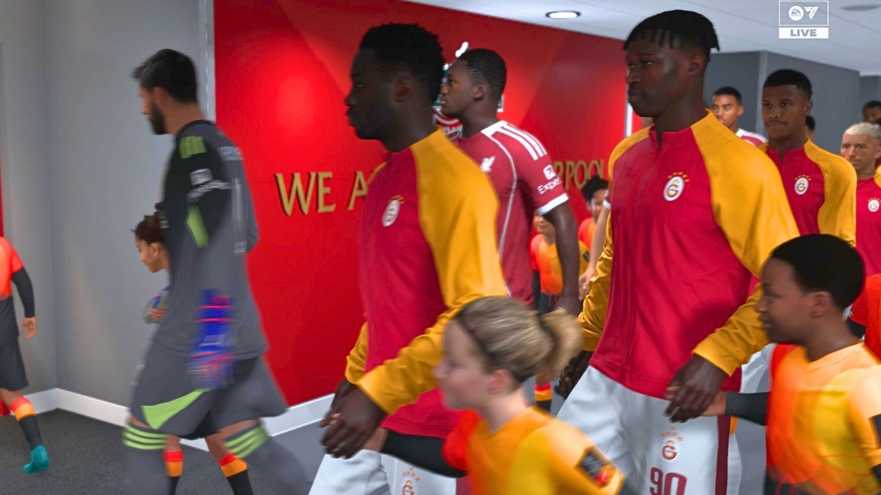 LİVERPOOL - GALATASARAY  || CHAMPIONS LEAGUE  FC 26 Gameplay [ 4K 60FPS PS5 ]