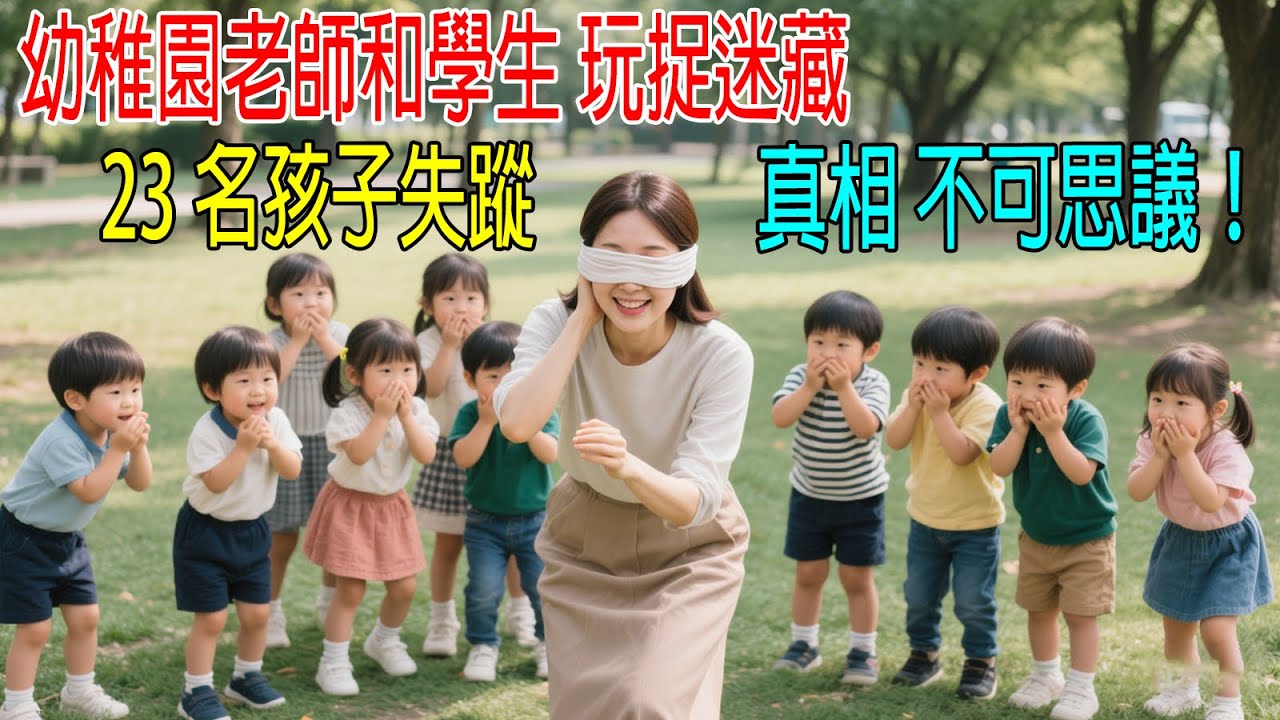 幼稚園老師和學生玩捉迷藏，引發23名學生失蹤案，真相不可思議！反轉不斷