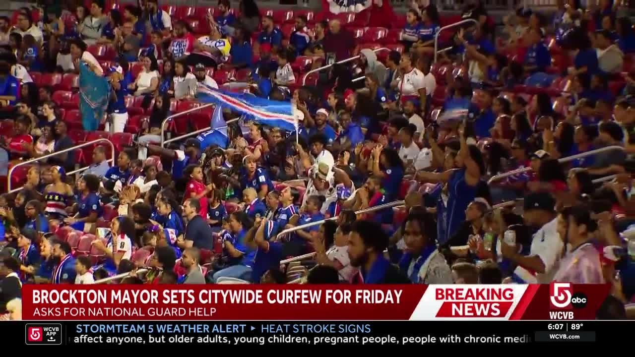 Brockton sets curfew, seeks National Guard support ahead of Friday World Cup match
