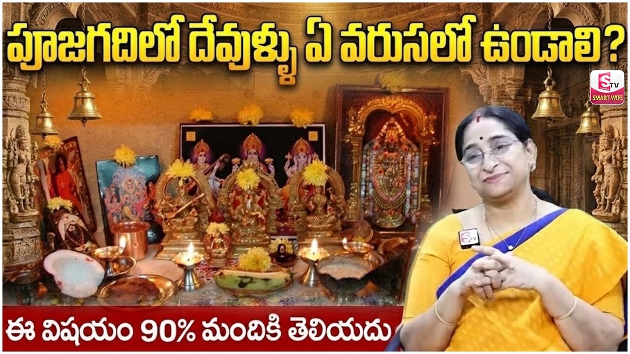 Ramaa Raavi - పూజగదిలో దేవుళ్ళు ఏ వరుసలో ఉండాలి.? | Dharma Sandehalu  | SumanTV Jaya