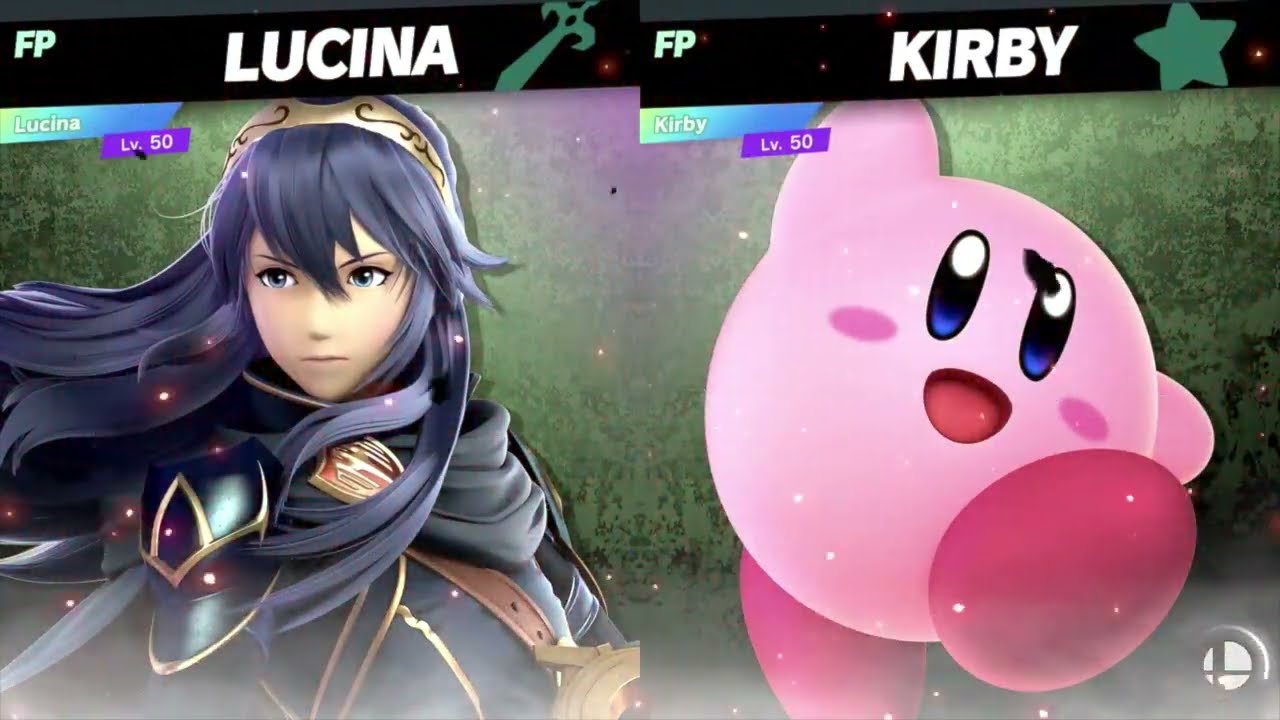 Super Smash Bros Ultimate Amiibo Fights  – 6pm Poll Lucina vs Kirby