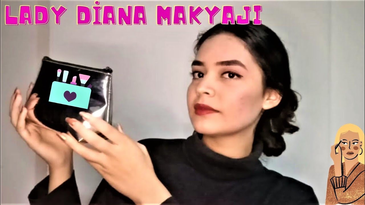 LADY DİANA MAKYAJI YAPIYORUZ! / Aşşırı profesyonel makyaj videosu..
