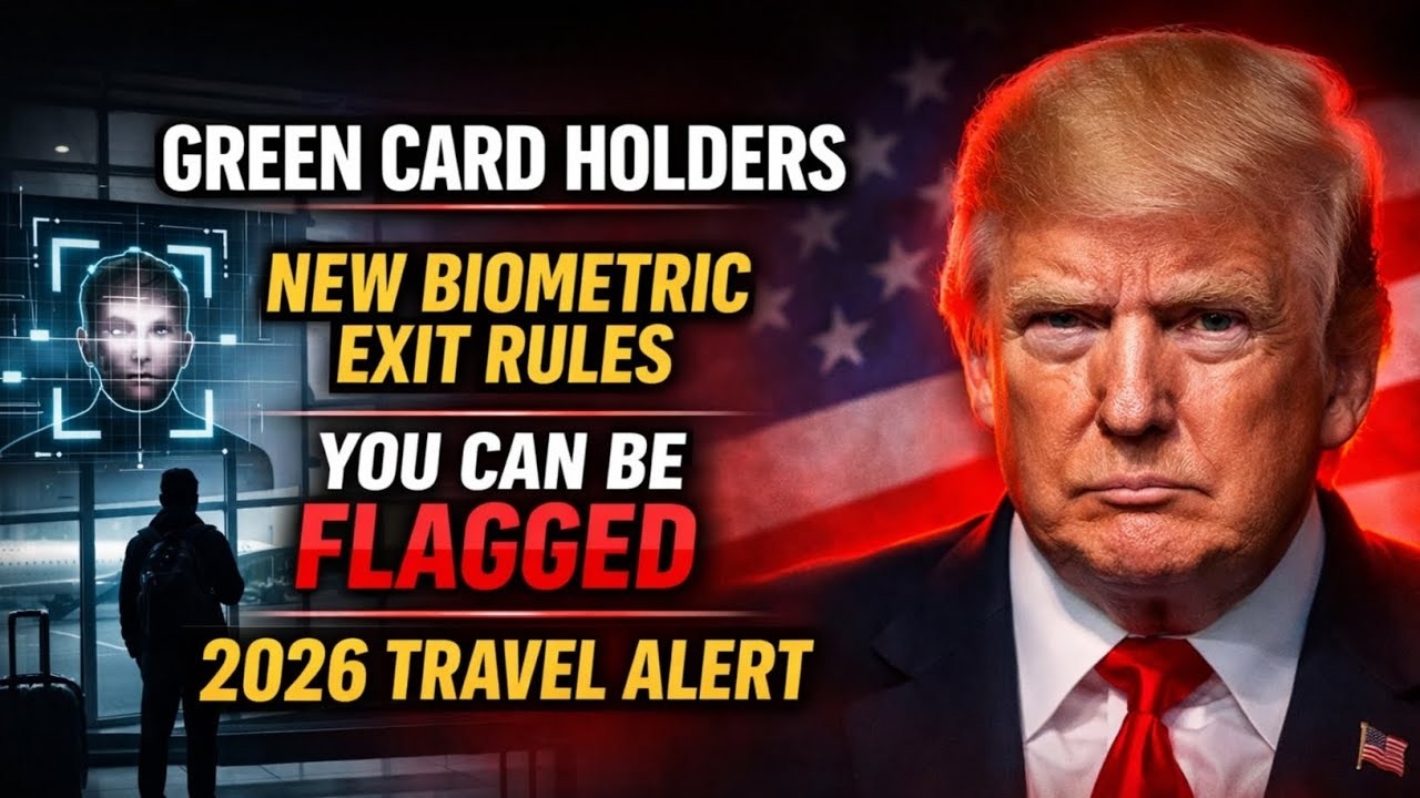Green Card Holders WARNING New CBP Biometric Exit System 2026 Re Entry Problems & Citizenship Denial