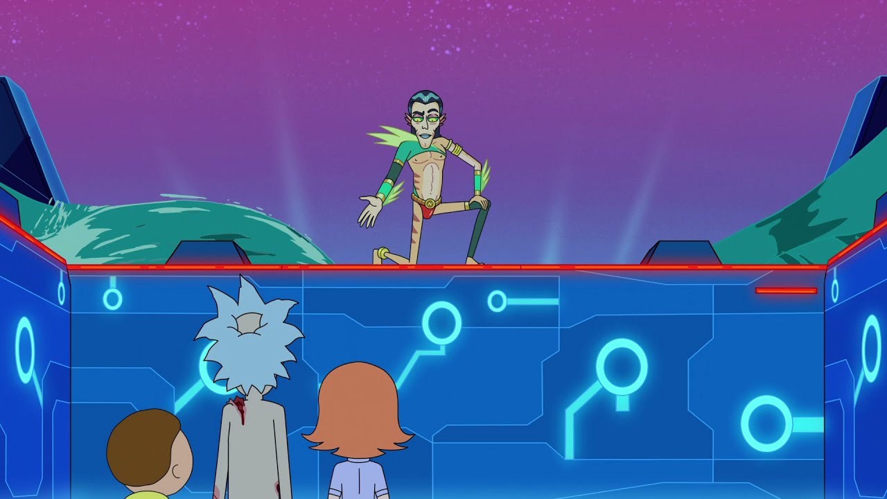 Mr Nimbus Rescues Rick and Morty