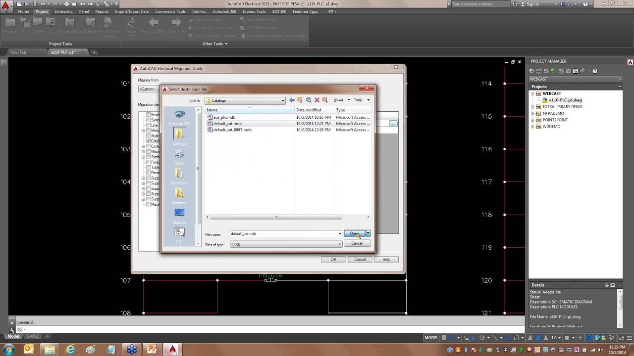 Access the Power within the AutoCAD Electrical Database