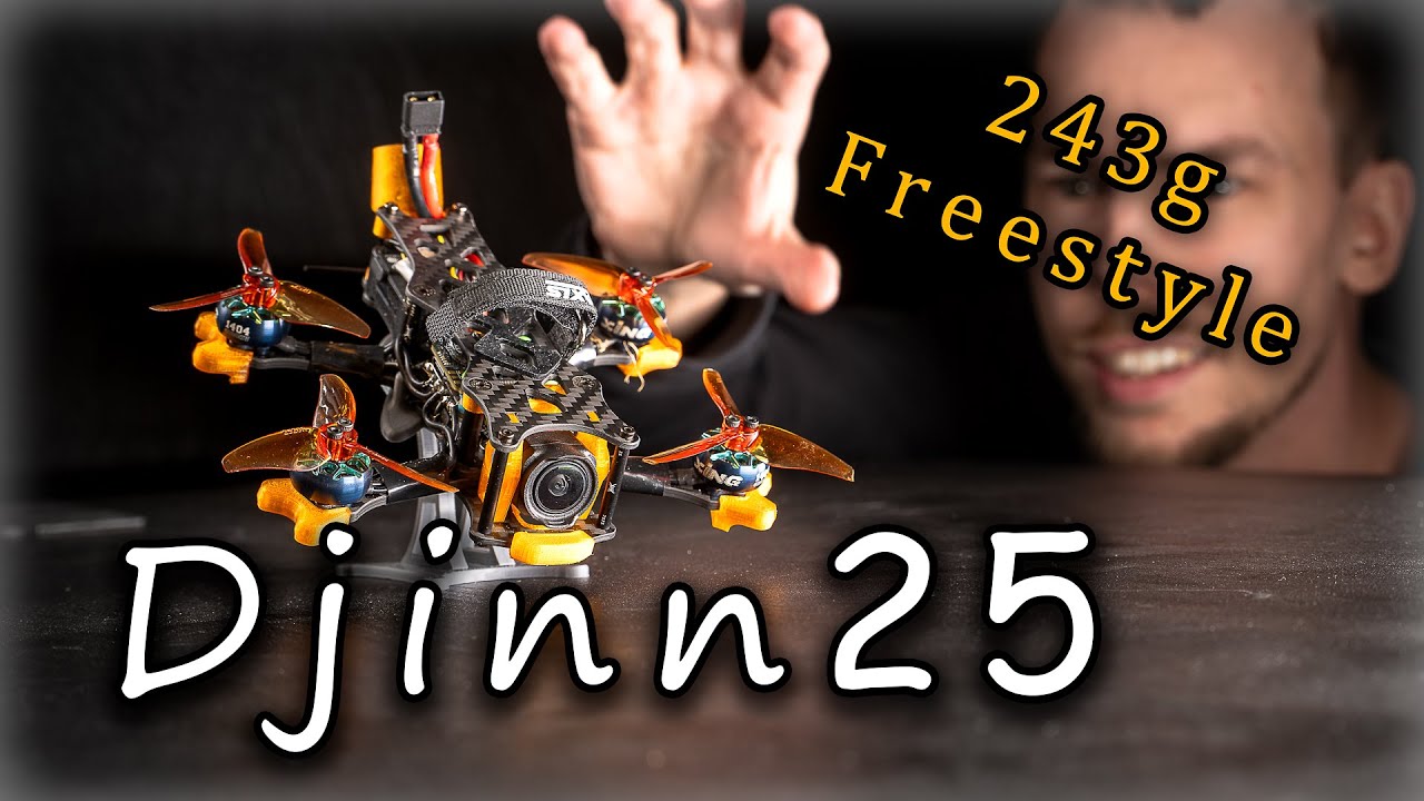 Djinn F25 - AMAZING Freestyle drone under 250g
