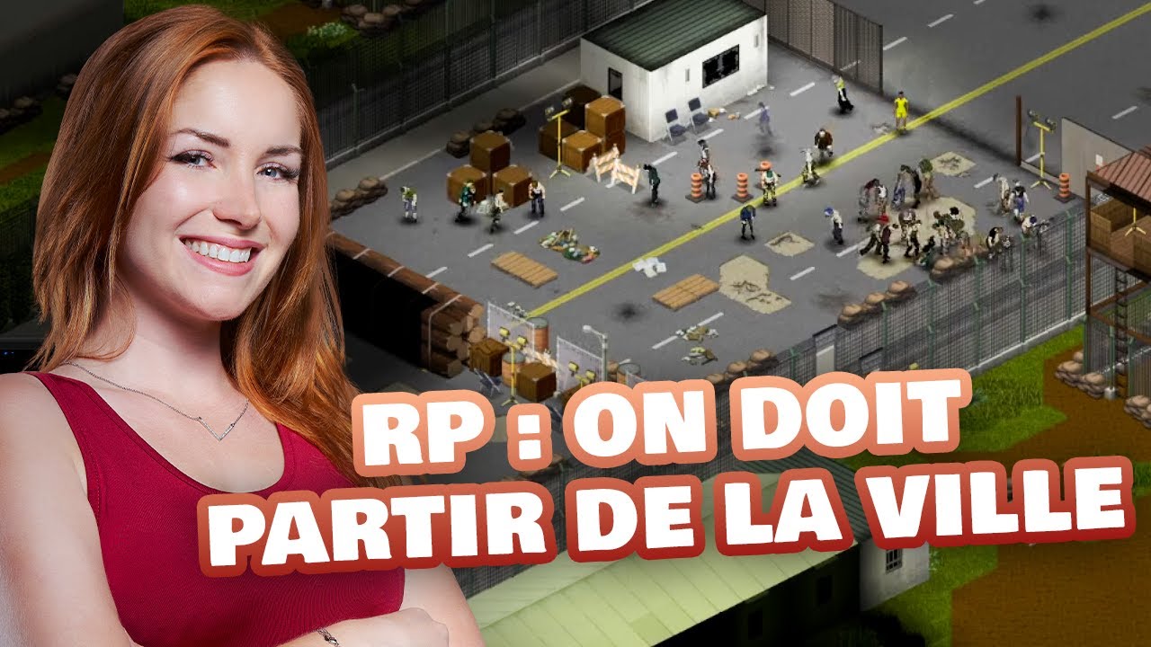 On doit S'ENFUIR de la VILLE | Server multi Project Zomboid