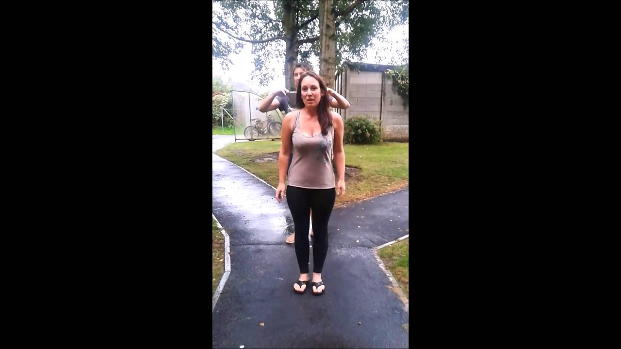 Emma takes the ALS Ice Bucket challenge!!