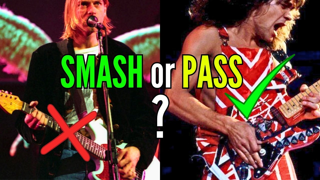 SMASH or PASS - 10 Iconic Guitars of Famous Musicians
