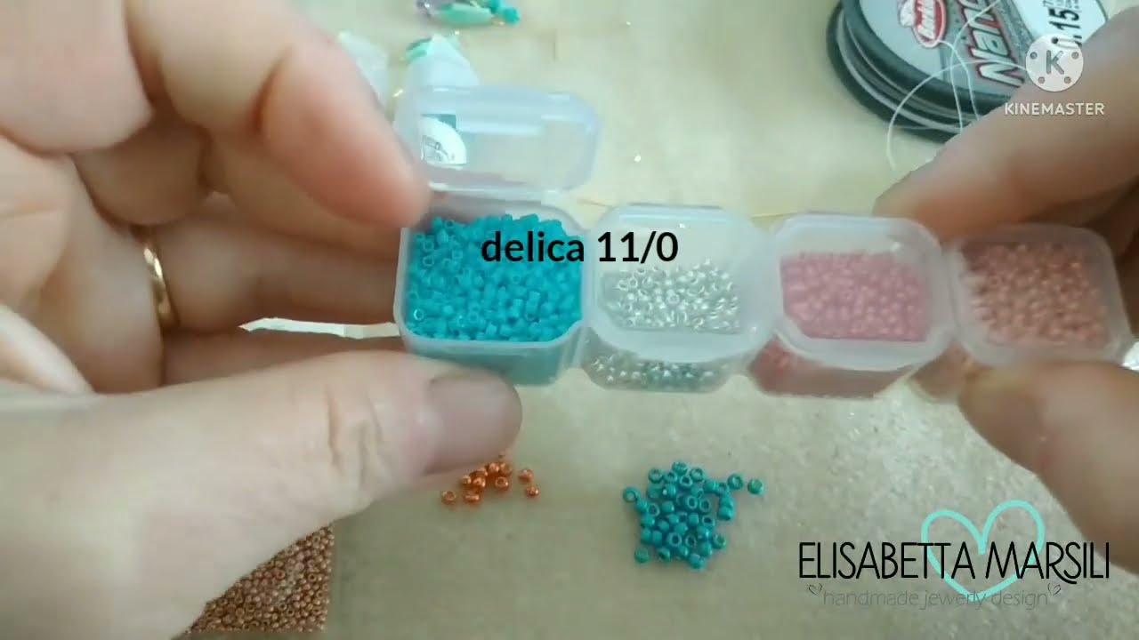 orecchini Anacapri coll.  Nbeads #diy #craft #tutorial #collaborazione #earrings #perline #beading