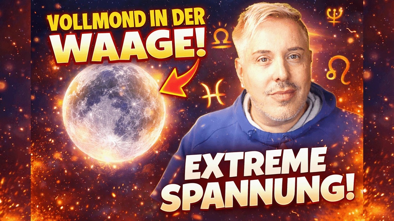 EXTREMER Vollmond: Beziehungen, Geld & Macht eskalieren jetzt | Deutschland vor Wendepunkt?