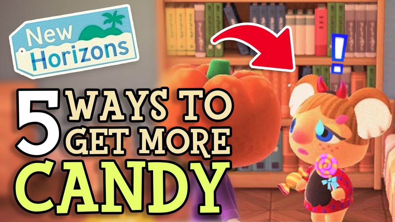 Animal Crossing New Horizons: 5 WAYS TO GET MORE CANDY! (Lollipops & Exclusive Spooky Items Tips)